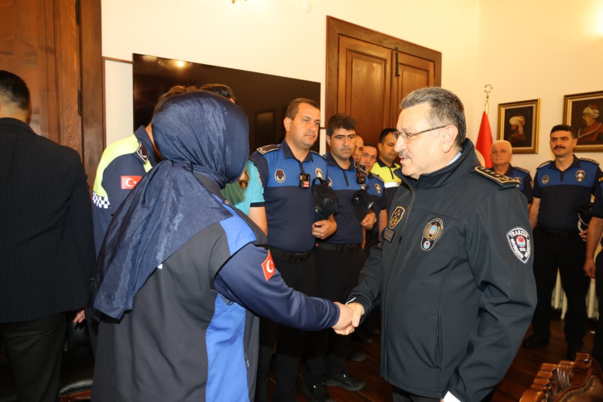 Trabzon’da Zabıta Haftası’na Özel Kutlama