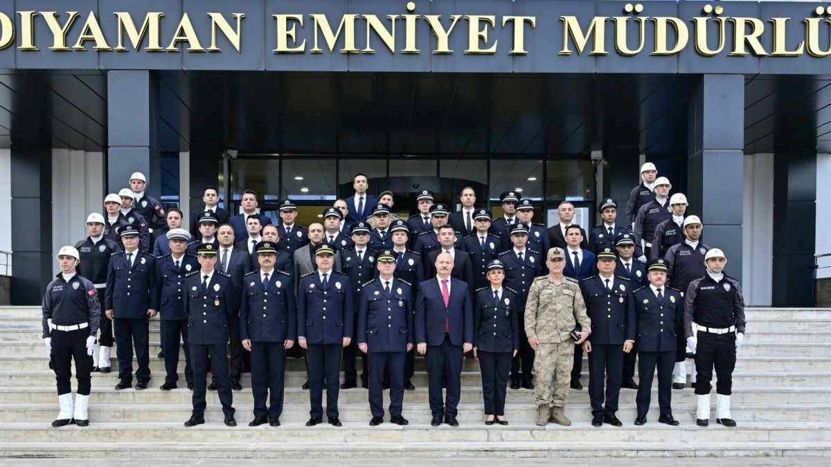 Vali Abdullah Küçük’ten İl Emniyet Müdürlüğü’ne ziyaret