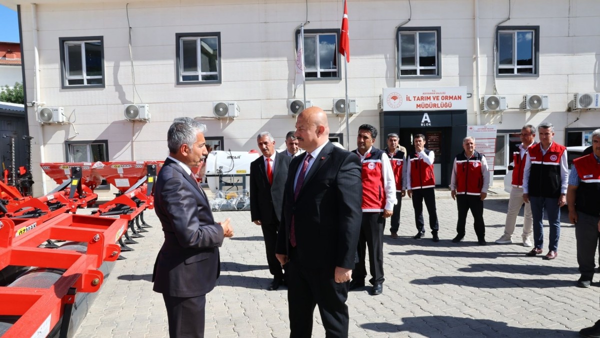 Vali Küçük, İl Tarım ve Orman Müdürlüğü’nde incelemelerde bulundu